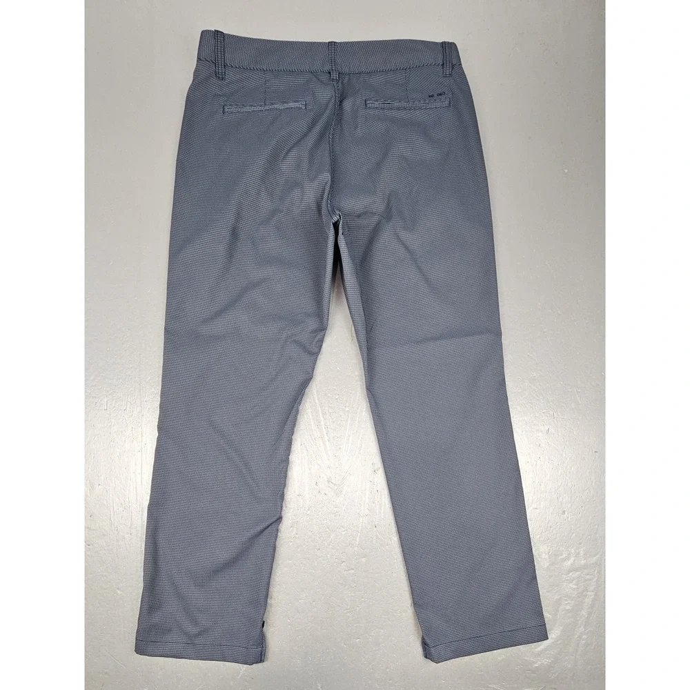 Bonobos Golf Pants Mens 34x30 Highland Tour Athletic Blue Micro Houndstooth